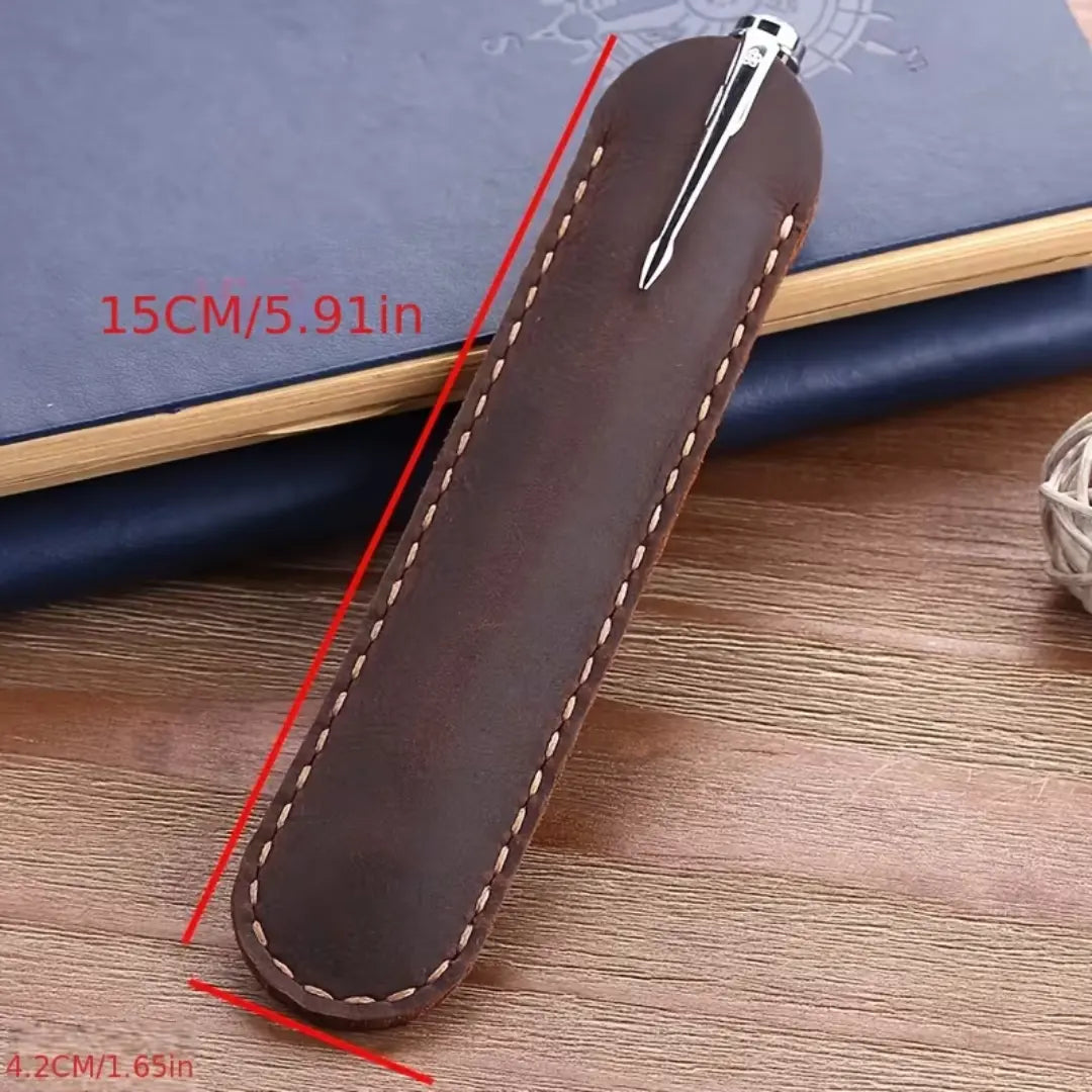 Funda de Cuero Genuini Para Boligrafo