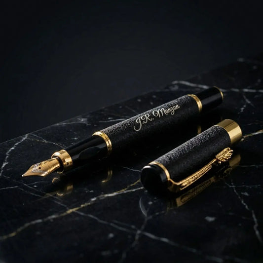 Bolígrafo Estilográfico con Grabado Laser | Estuche de Madera