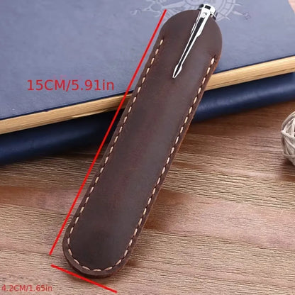 Funda de Cuero Genuini Para Boligrafo